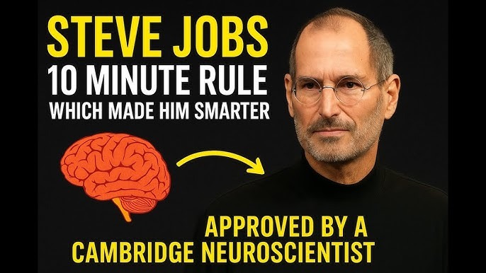 Stride and Seek: The Genius Behind Steve Jobs’ 10-Minute Mind Reset