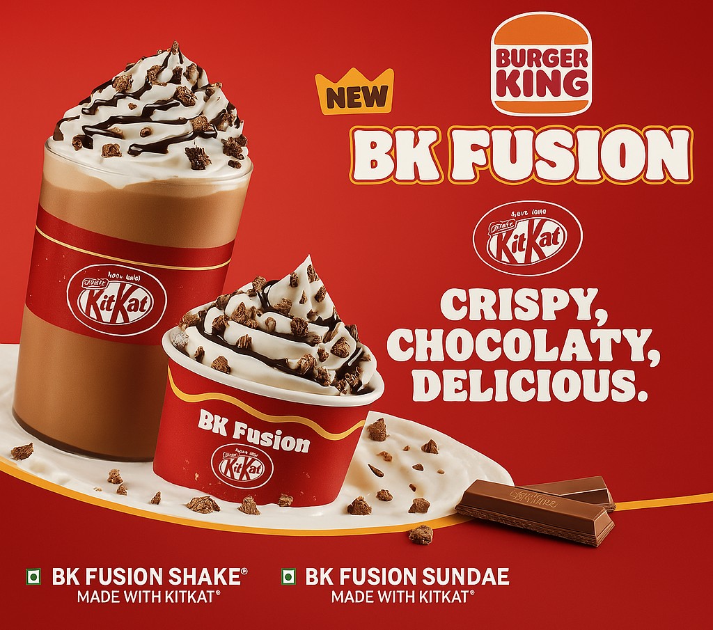 BK x KitKat: Burger King India Drops Dessert Duo That’s All Crunch and Cream