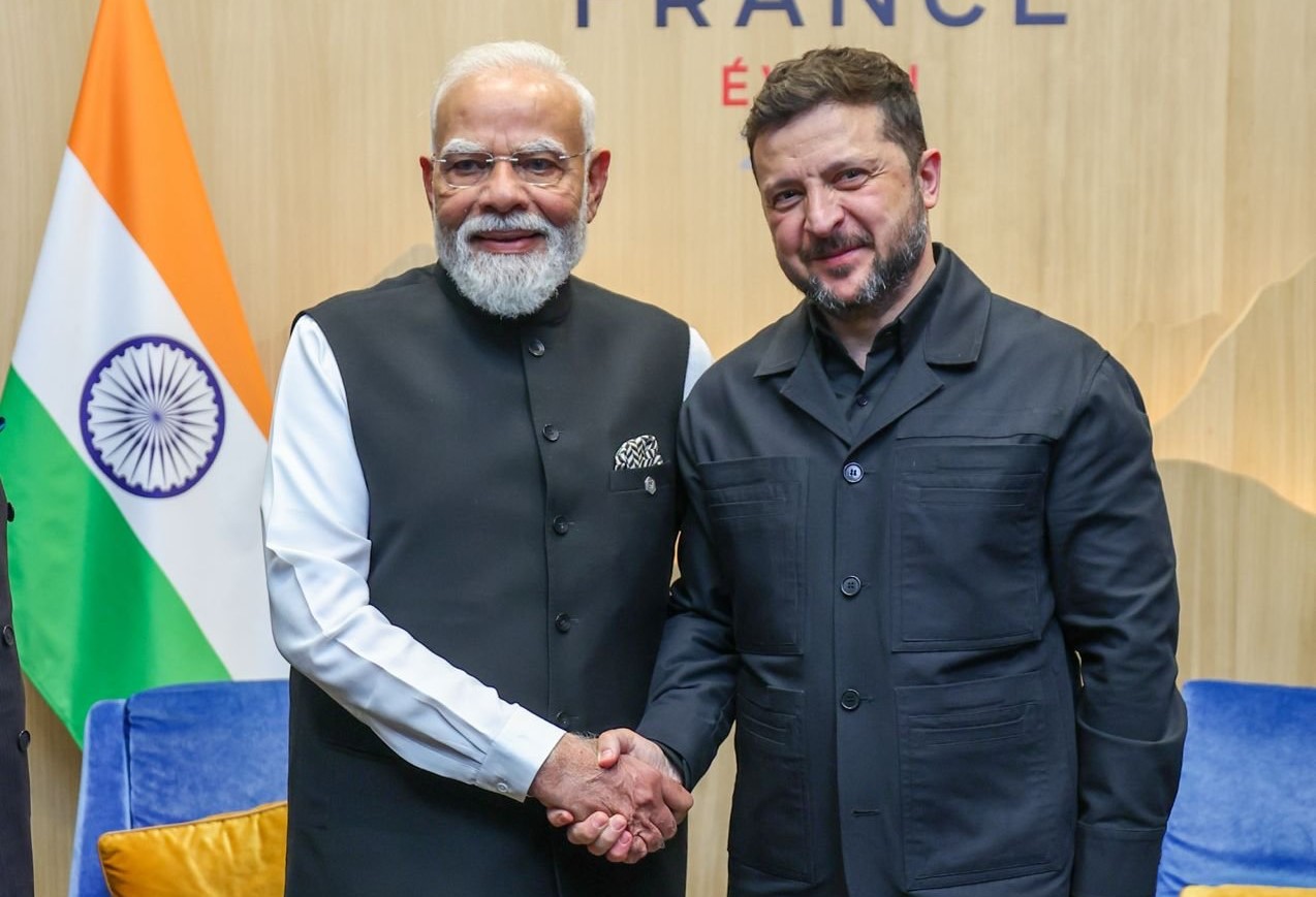 India and Ukraine Pledge to Revive Pre-War Trade Ties