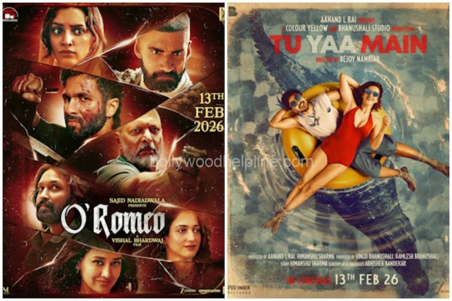 O’Romeo vs Tu Yaa Main: Two Films, Two Genres, One Box Office Battle