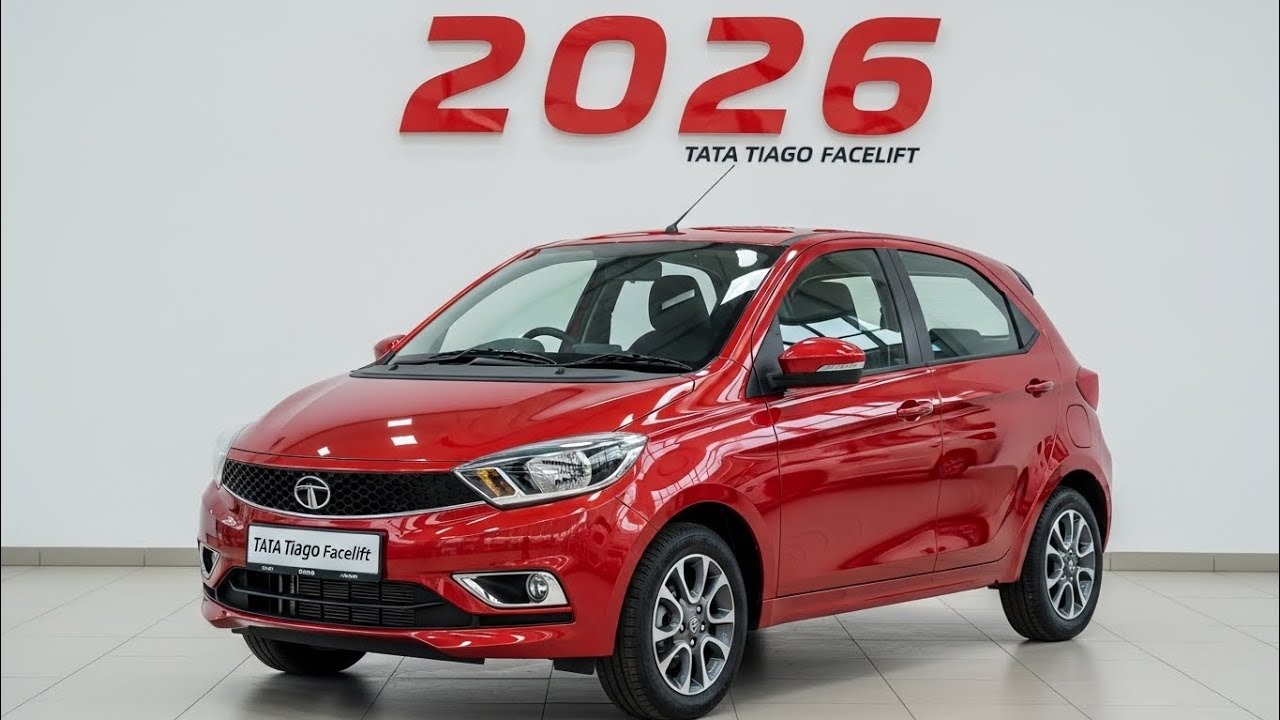 Tata Tiago 2026 Facelift Spotted: A Stylish Hatchback Reborn