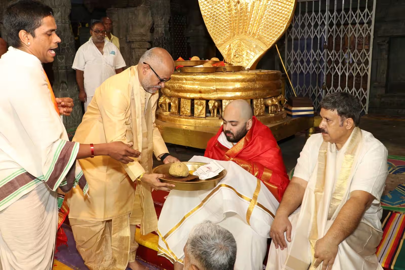 Anant Ambani Donates Hair at Tirumala in Centuries-Old Practice