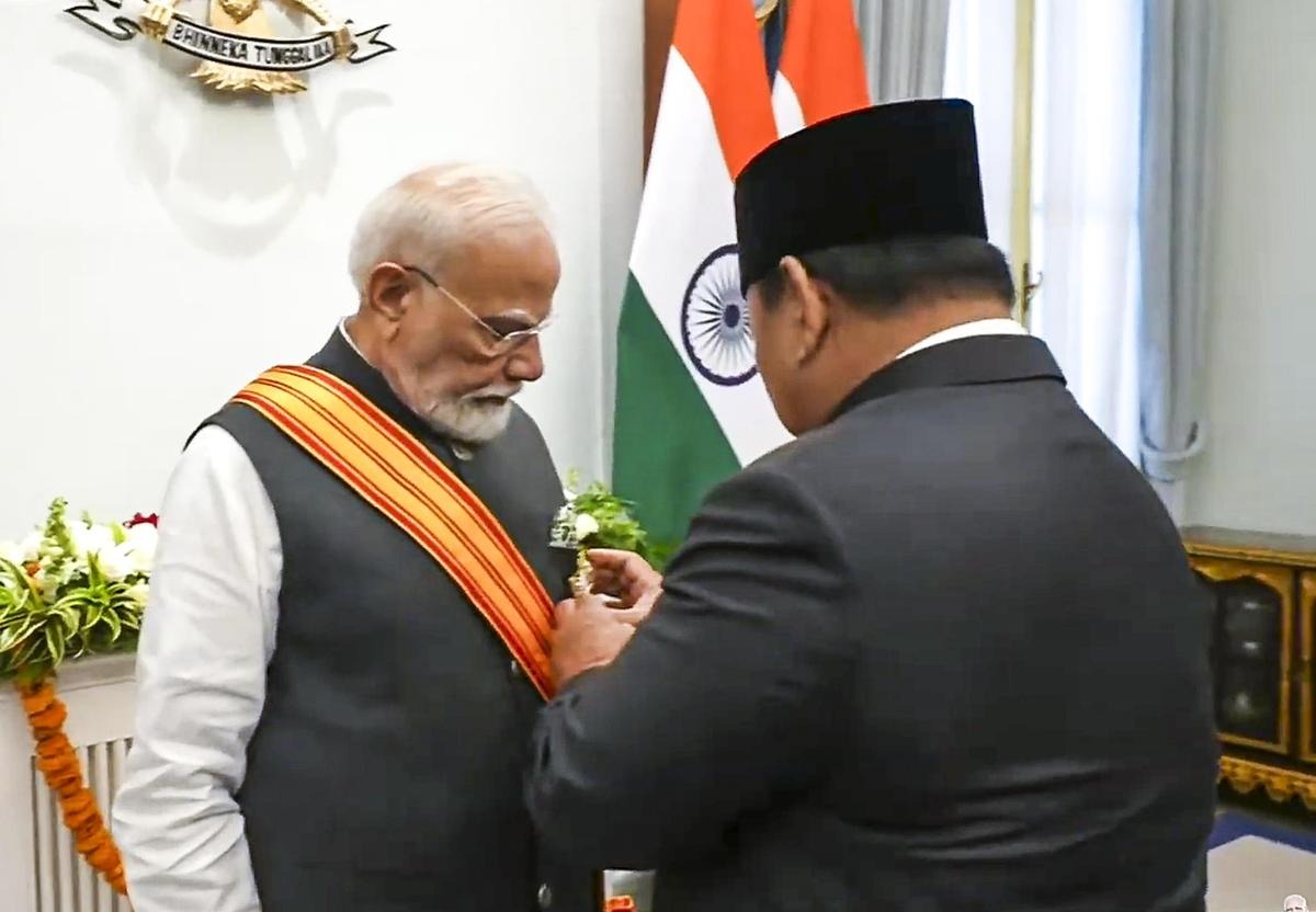 PM Modi Conferred with Indonesia’s Highest Honour in Jakarta