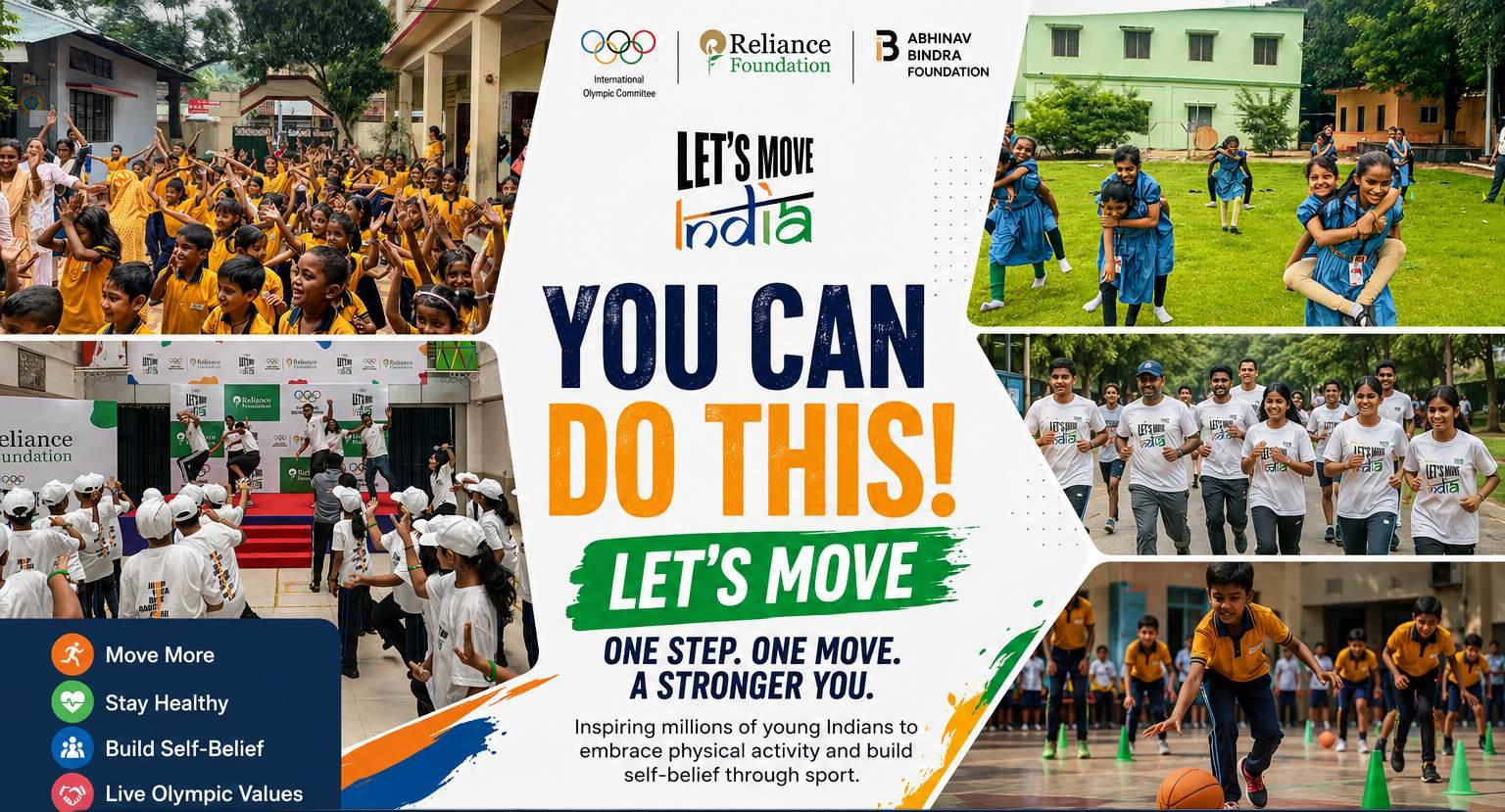IOC and Bindra Foundation Launch Olympic Day Campaign