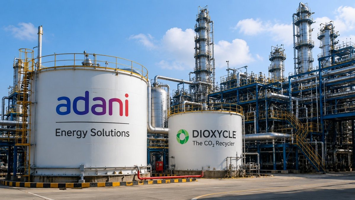 Adani Enterprises Partners with Dioxycle for Low-Carbon Chemicals