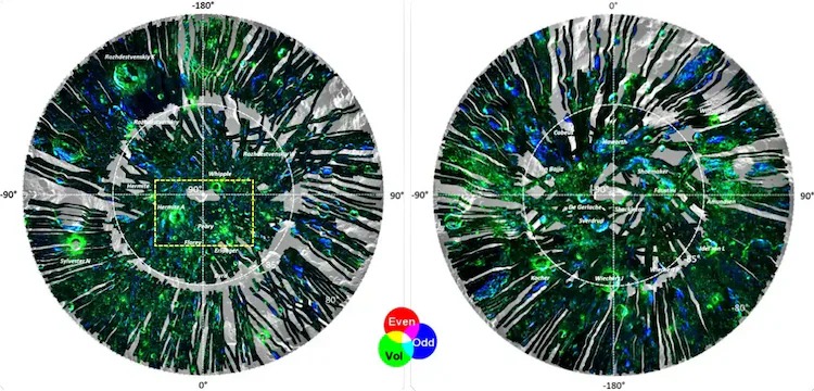 Moon’s Hidden Secrets Unveiled: Chandrayaan-2 Maps Water Ice and Soil at Lunar Poles