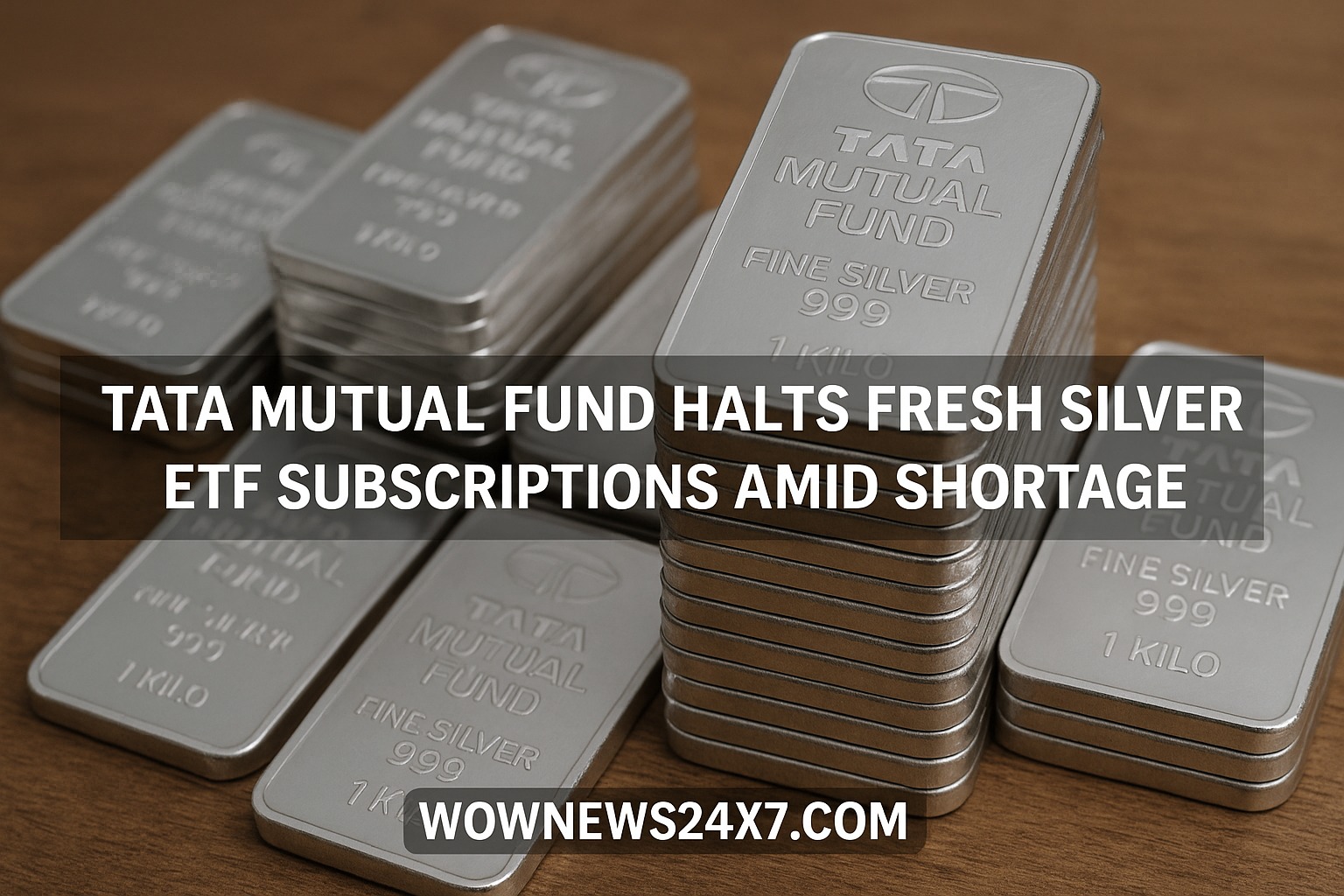 Tata Mutual Fund Presses Pause Button on Silver ETF Subscriptions Due to Silver Shortage