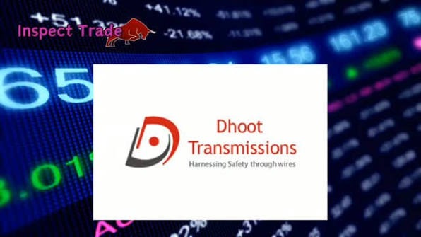 Dhoot Transmission Reports June-Qtr Consolidated Net Profit