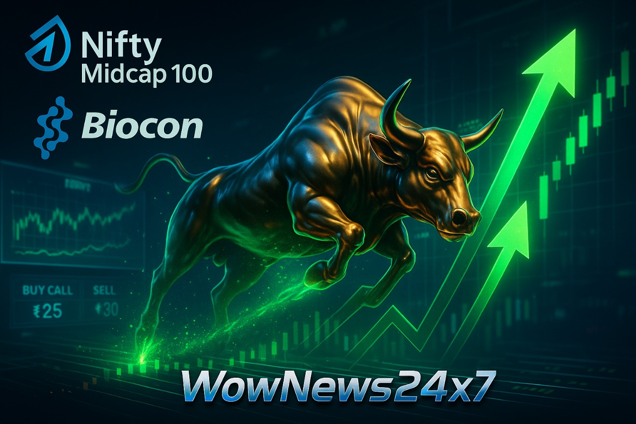 Bullish Bets Unfold: Nifty Midcap, Biocon Spark F&O Action with Bull Spread Strategies