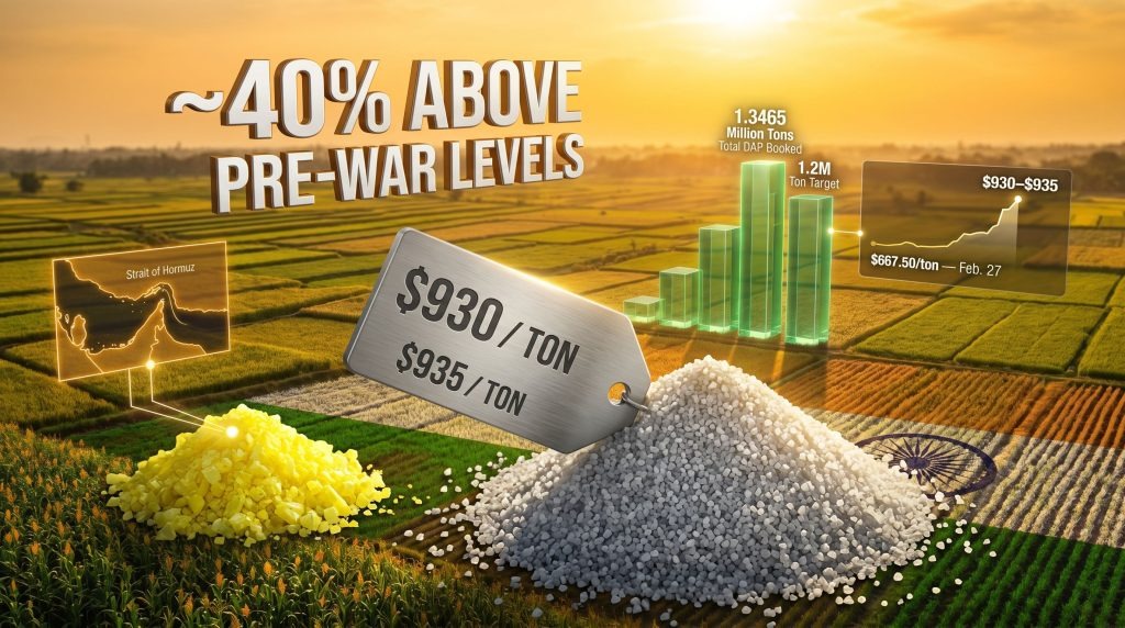 Phosphate Prices Spike: India Pays 40% Premium To Secure Fertilizer Supplies