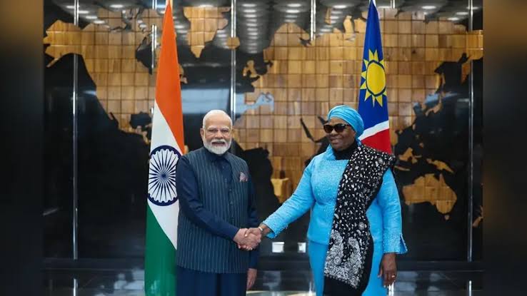 From Delhi to Windhoek: PM Modi’s Diamond Moment with Namibia’s Top Honour