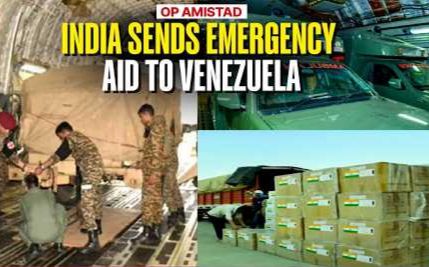 India Deploys ‘Operation Amistad’ to Aid Quake-Hit Venezuela