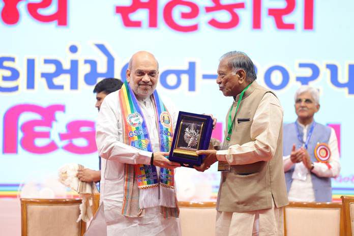 Amit Shah Launches Gujarat Sahakari Maha Sammelan 2025, Unveils Vision to Revolutionize India’s Cooperative Sector