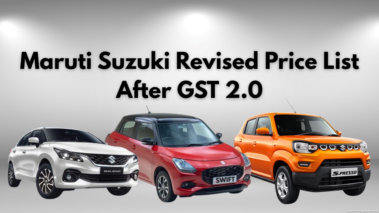 Driving Down Costs: Maruti Suzuki Slashes Car Prices After GST Rate Cut