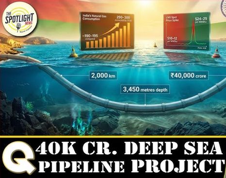 India Charts ₹40,000-Crore Deep-Sea “Gas Highway” From Oman To Gujarat