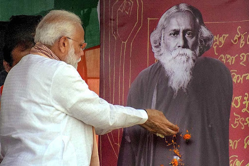 PM Modi Honors Rabindranath Tagore On Pochishe Boishakh With Heartfelt Tribute