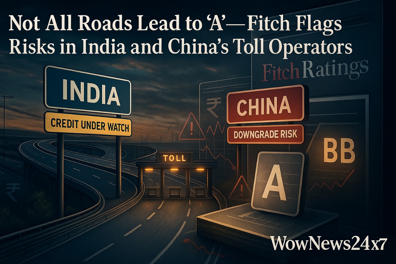 Not All Roads Lead to ‘A’—Fitch Flags Risks in India and China’s Toll Operators