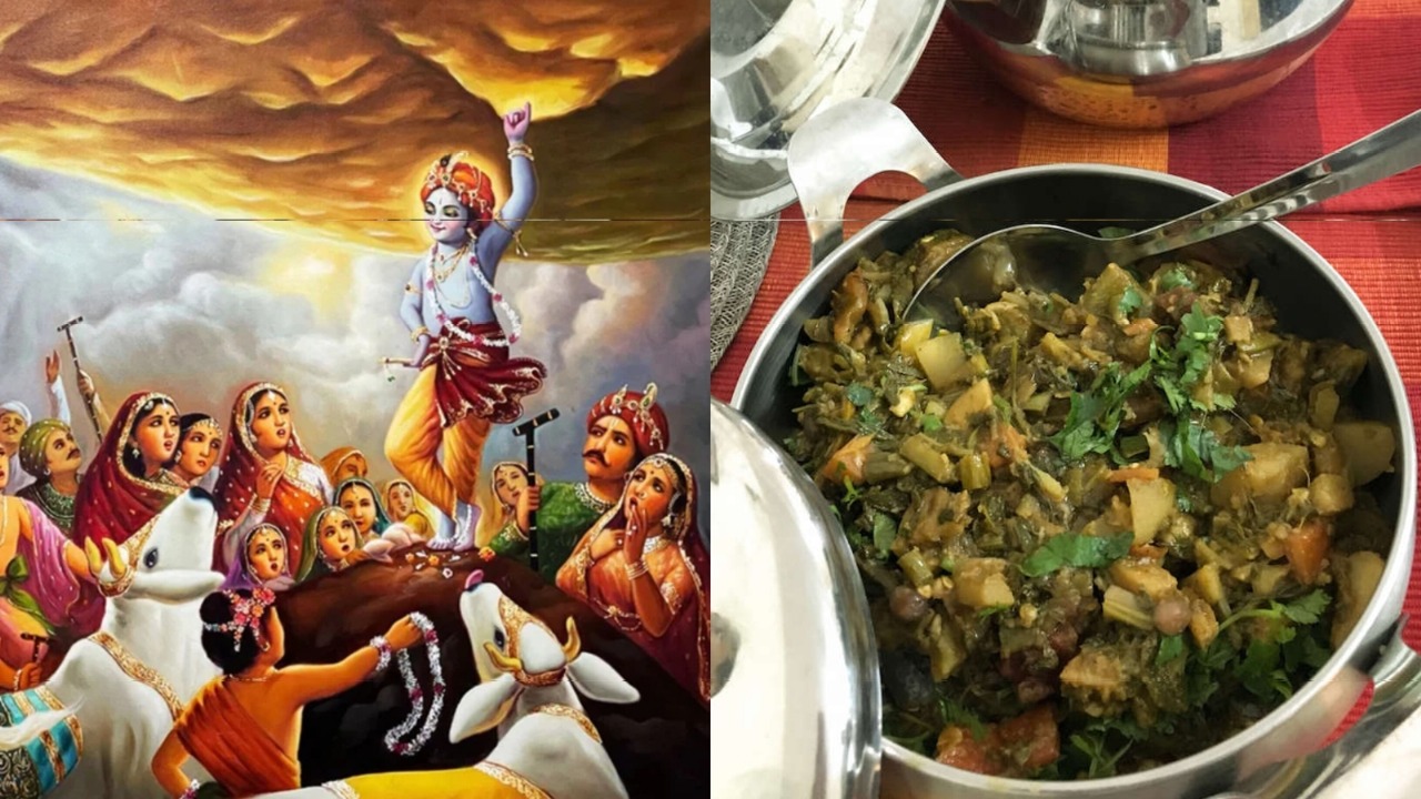 Annakoot Sabzi Shines As The Soul Of Govardhan Puja Chappan Bhog