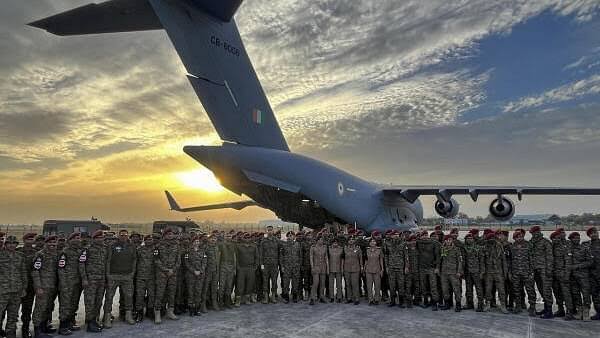 India Sends Two C-17 Aircraft with Relief Material to Myanmar Under 'Operation Brahma'