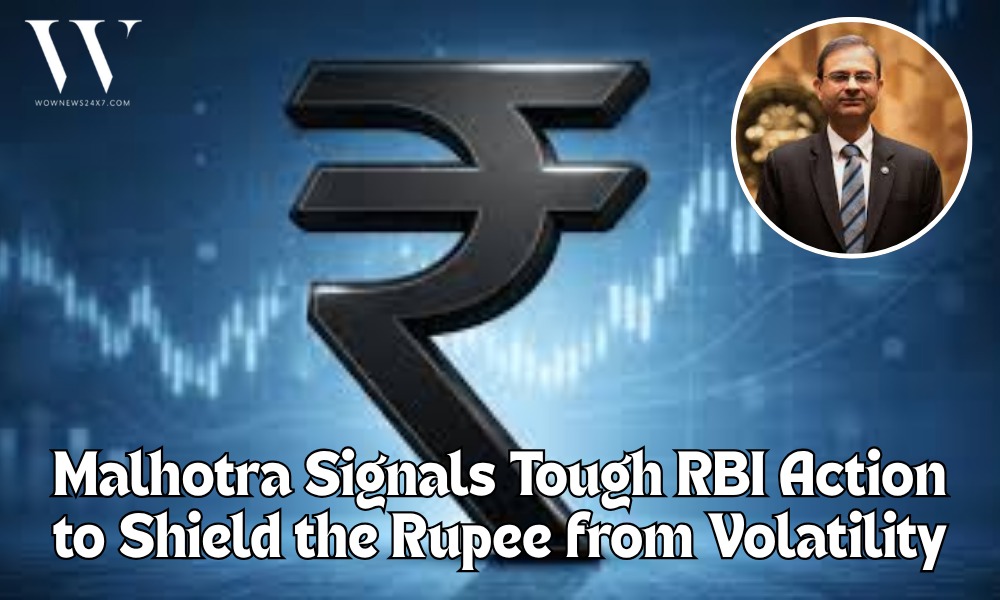 RBI Governor Malhotra Vows FX Action and Rules Out Capital Controls