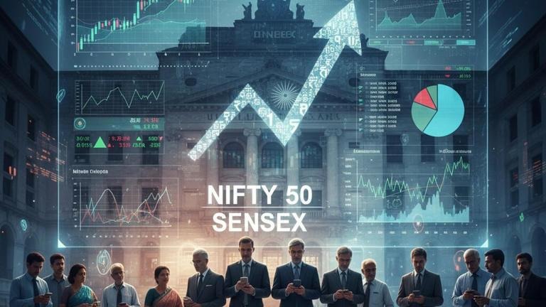 Nifty 50 Ends Nearly 2% Higher In Strong Market Rally