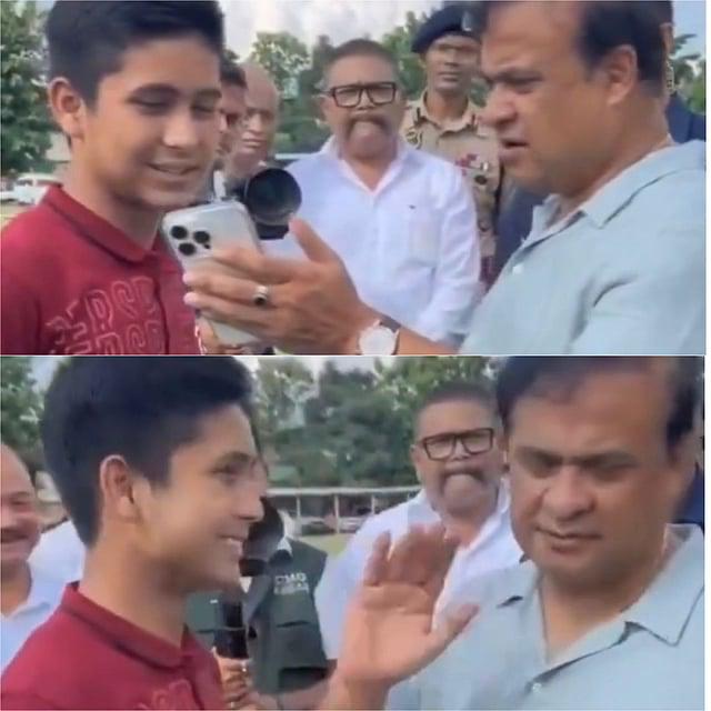 When Dreams Speak: Young Boy’s Wish Melts Assam CM’s Heart
