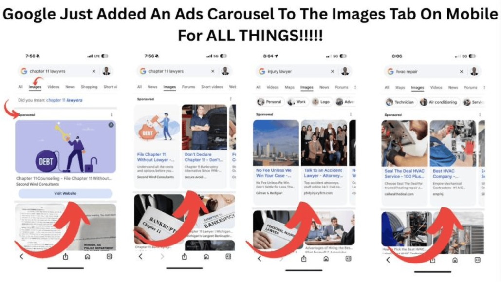 Swipe, Scroll, Engage: Google’s New AI-Powered Carousel Ads Transform Mobile Search