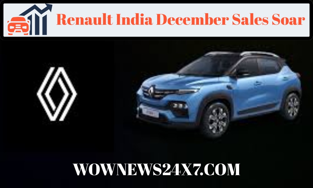Sales Momentum Builds: Renault India Posts 33.4% YoY Rise in December