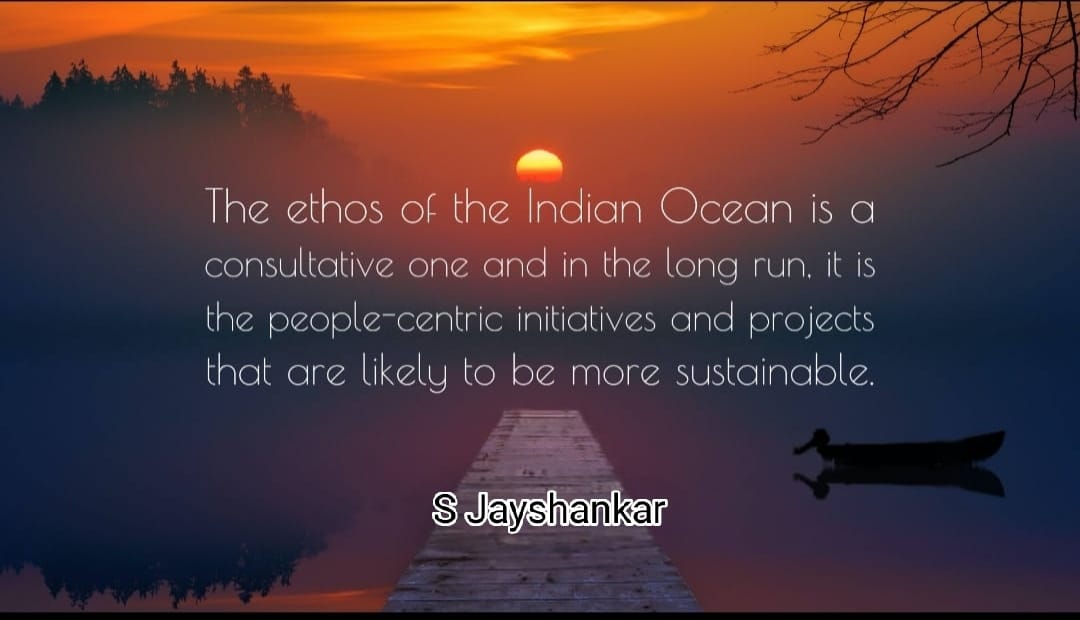 Jaishankar's Bold Vision: A United Front for the Indian Ocean's Well-being and Security