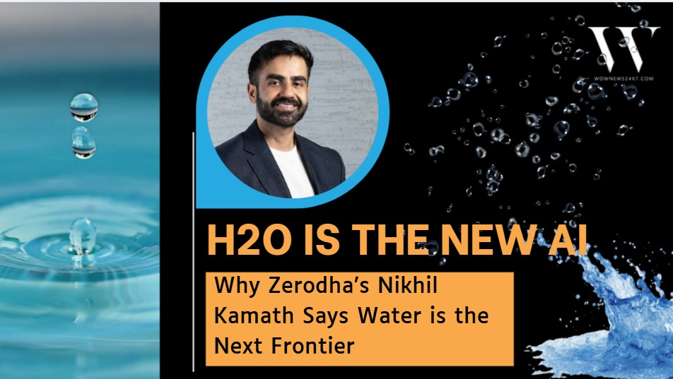 Nikhil Kamath Sees Next Big Opportunity in India’s Water Crisis