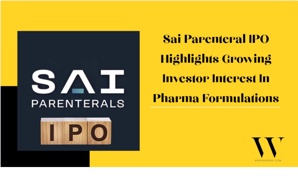 Can Sai Parenteral’s Diversified Pharma Portfolio Make Its IPO A Long-Term Growth Story?