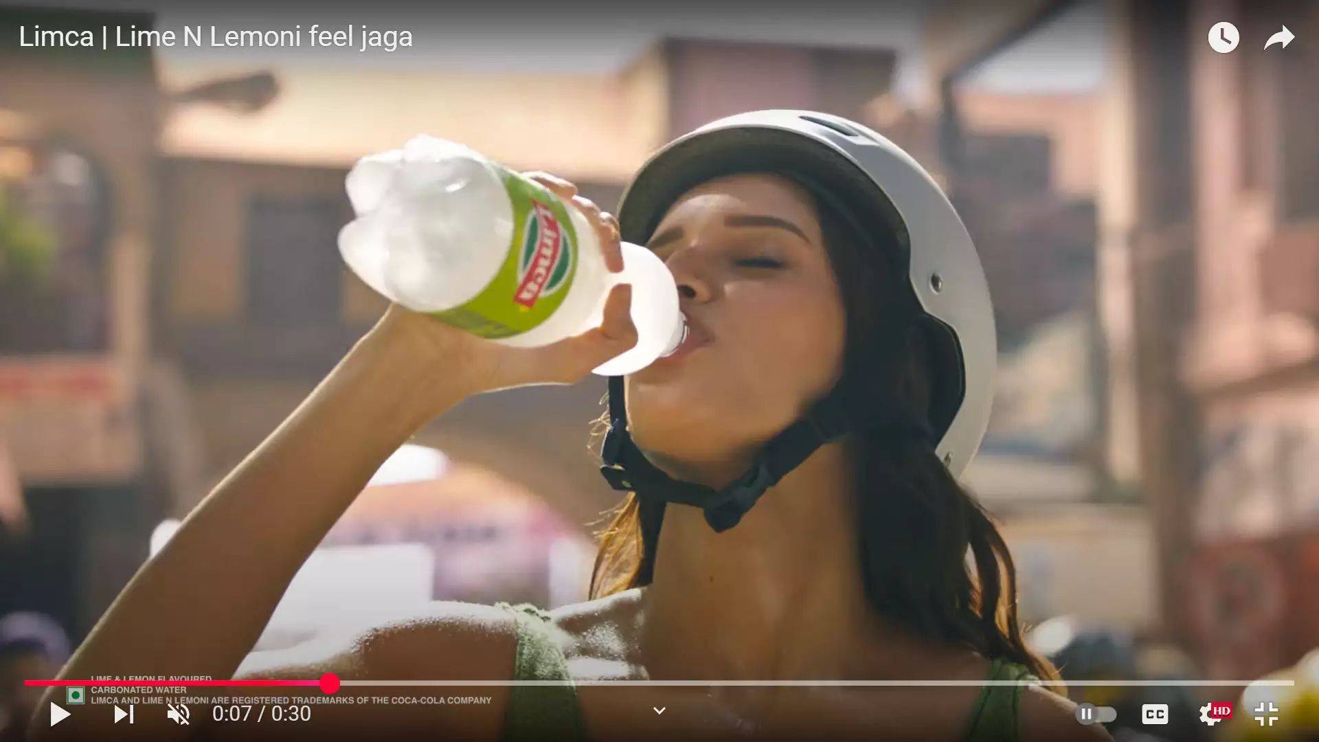 Limca Revives ‘Lime ‘N’ Lemoni’ Theme with Triptii Dimri in New Campaign