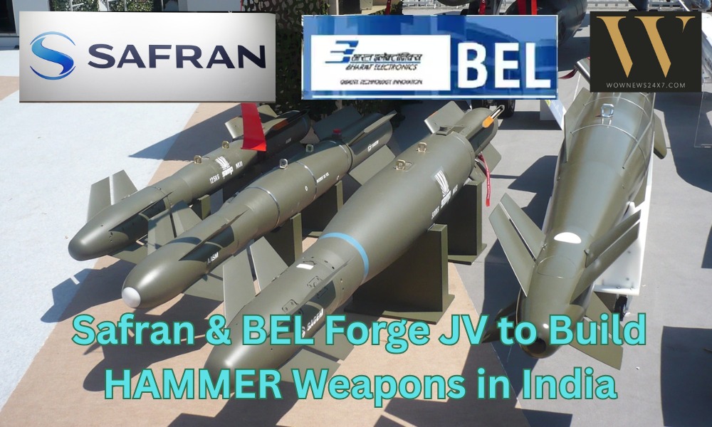 Strategic Alliance: BEL & Safran to Produce HAMMER Air-to-Surface Weapons
