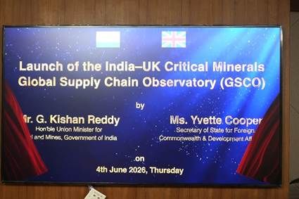 India-UK Critical Minerals Global Supply Chain Observatory Launched