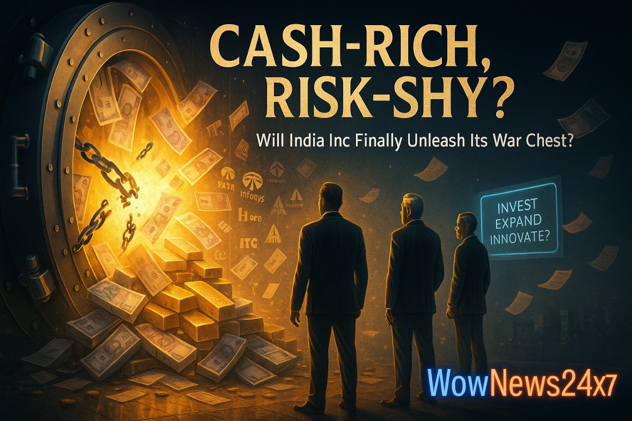 Cash-Rich, Risk-Shy—Can India’s Biggest Companies Break Free from Their Vaults?