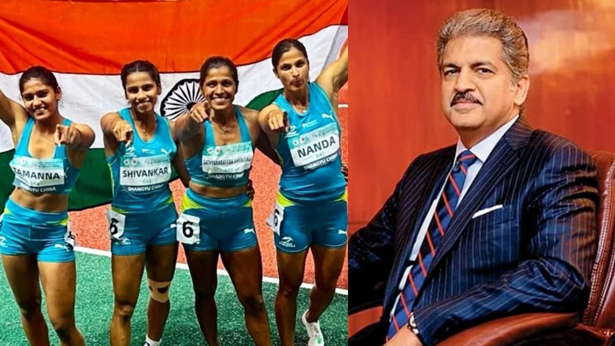 Anand Mahindra Hails India’s Historic Relay Gold Against China