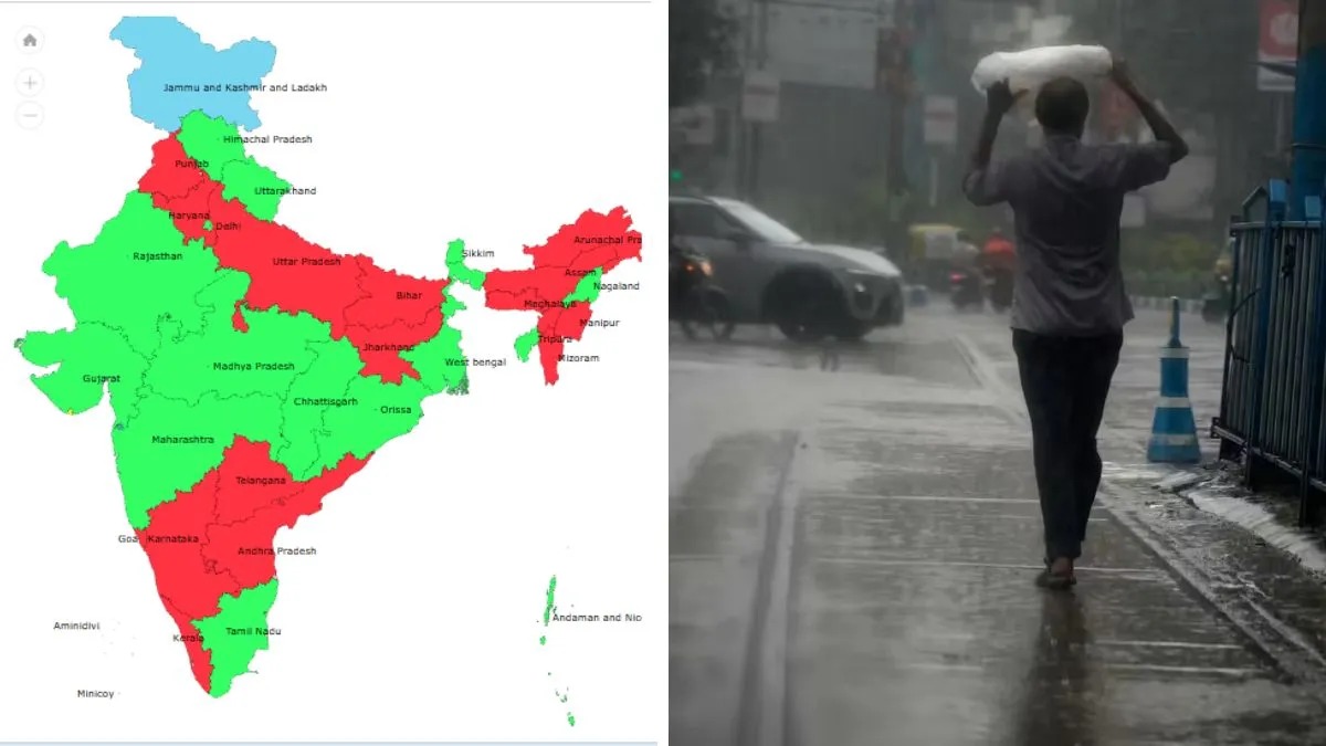 Weather Updates Today (July 30): Delhi Sizzles at 38°C While IMD Issues Rain Alerts for Mumbai, Hyderabad, and Major Metros