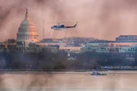 Fire in the Sky: Witnesses Describe Shocking Moments Before DC Plane Crash
