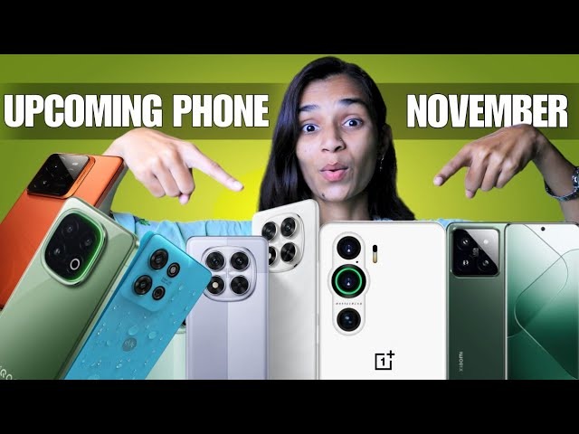 India’s November Tech Rush: 4 Flagship Smartphones Set to Redefine Performance and Style