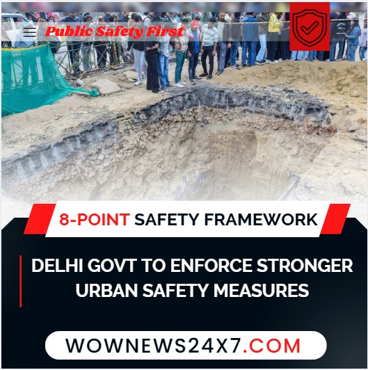 Delhi Govt Unveils 8-Point Safety Plan Following Janakpuri Tragedy