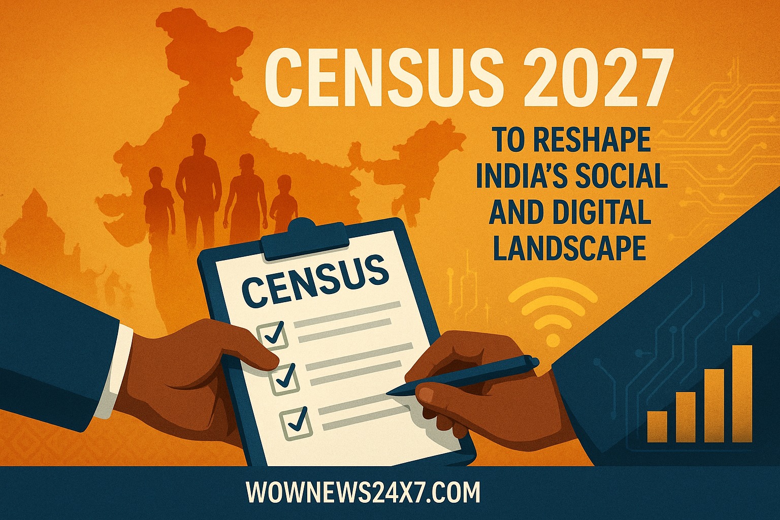 Beyond Numbers: Census 2027 to Redraw India’s Social and Digital Landscape