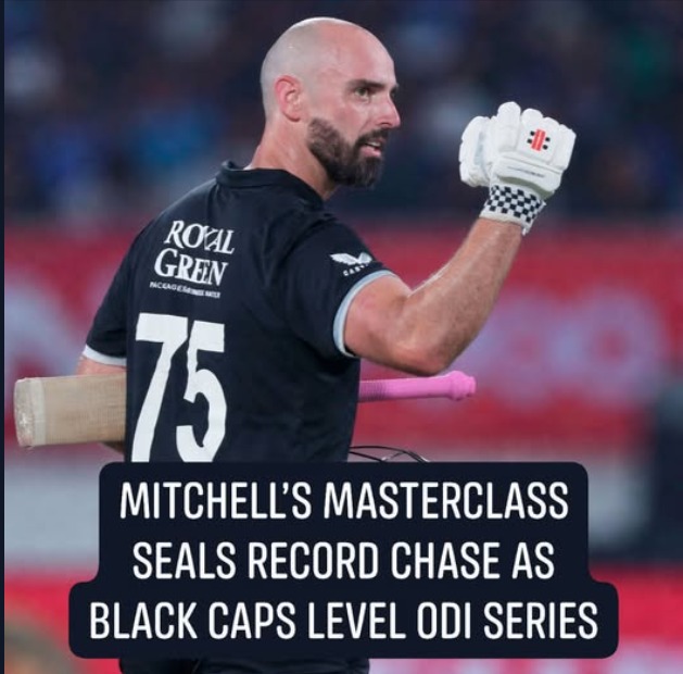 Mitchell Masterclass Seals Series: Black Caps Triumph Over India