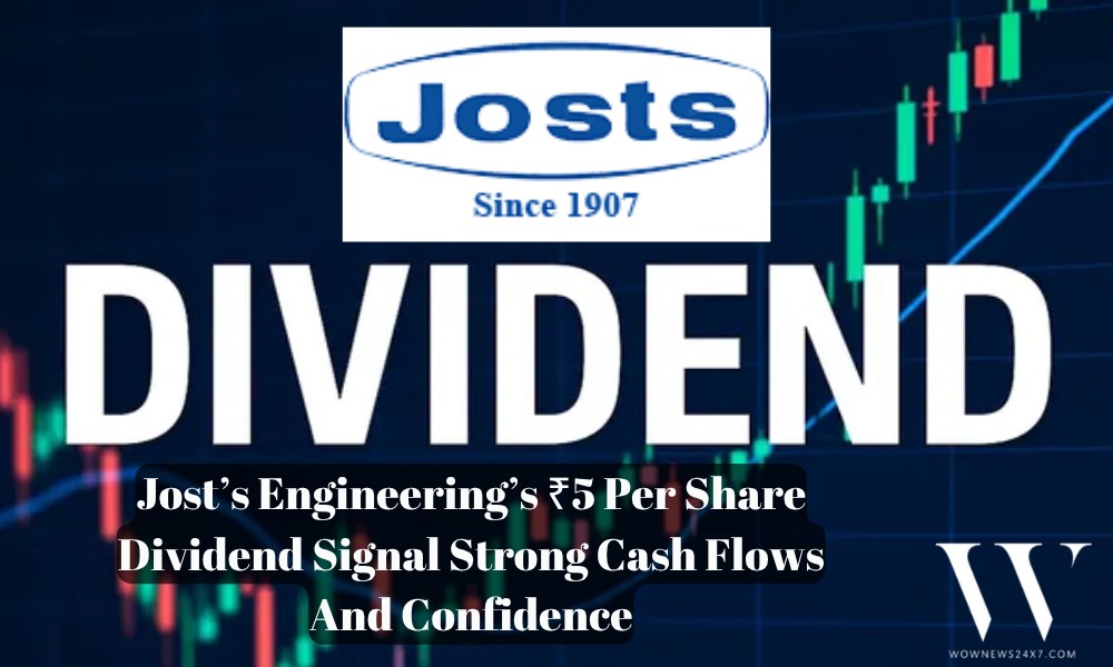 Jost’s Engineering Thanks Investors With Final And Special Dividend Cheque Of ₹5 Per Share