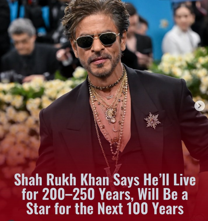 Shah Rukh Khan on Stardom: “I’ll Live for Centuries”