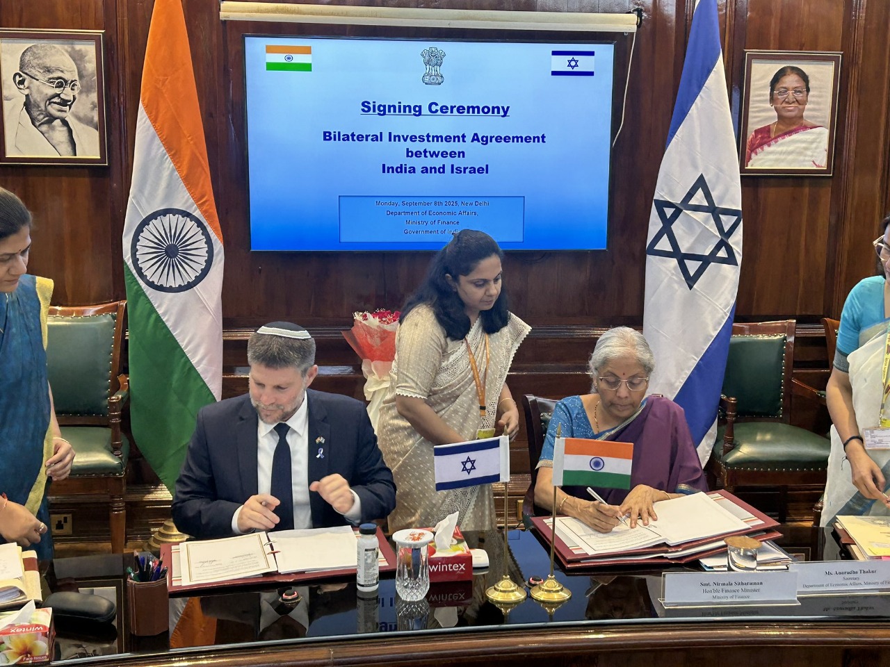 Strategic Synergy Sealed: India And Israel Sign Landmark Bilateral Investment Treaty To Boost Cross-Border Capital Flows