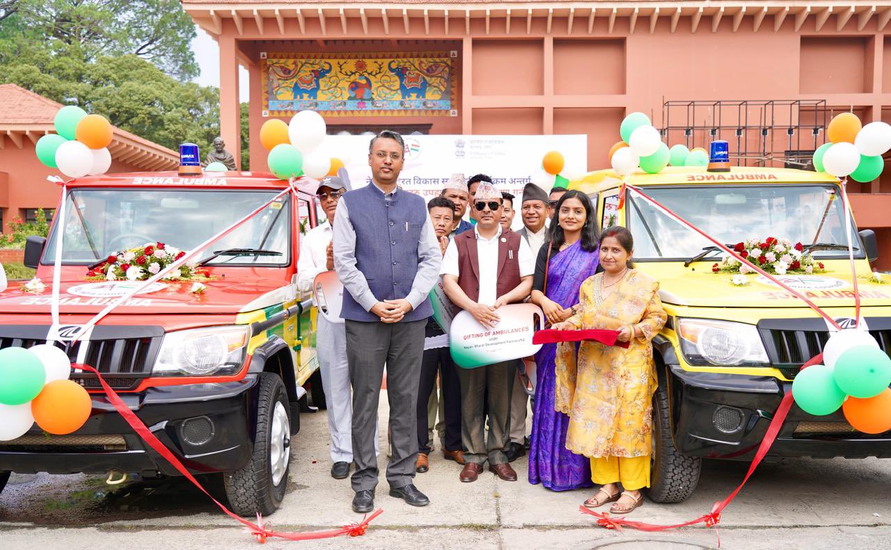 Revving Up Relief: India’s Ambulance Gift Accelerates Nepal’s Healthcare Access
