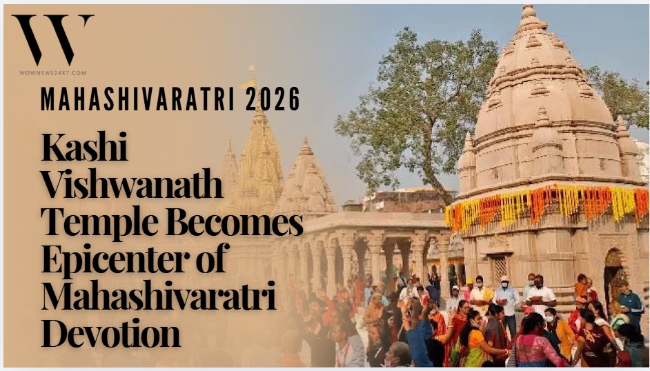 Faith in Full Bloom: Kashi Vishwanath Temple Witnesses Record Crowds on Mahashivaratri