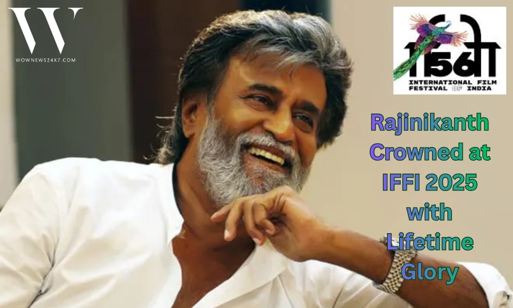 50 Glorious Years Honoured: Rajinikanth Steals IFFI 2025 Spotlight with Family Glow