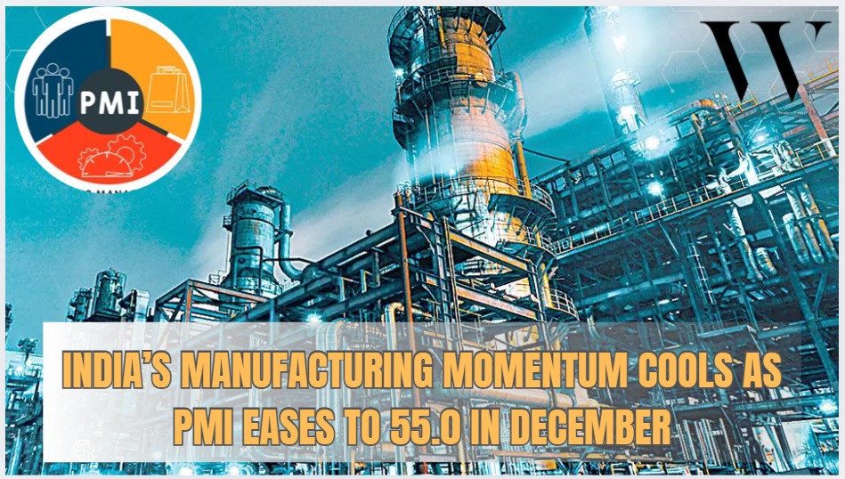 India’s Manufacturing Growth Slows In December As Output And Export Orders Ease