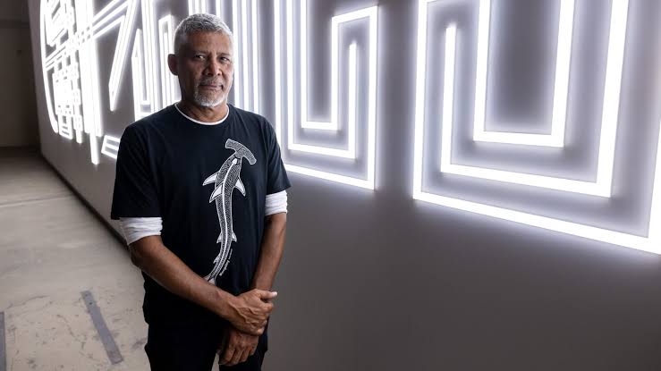 Indigenous Artist Darrell Sibosado Bridges Ancient and Modern at India Art Fair 2025